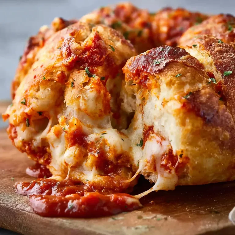 Cheesy Pizza Appetizer Wreath Recipe