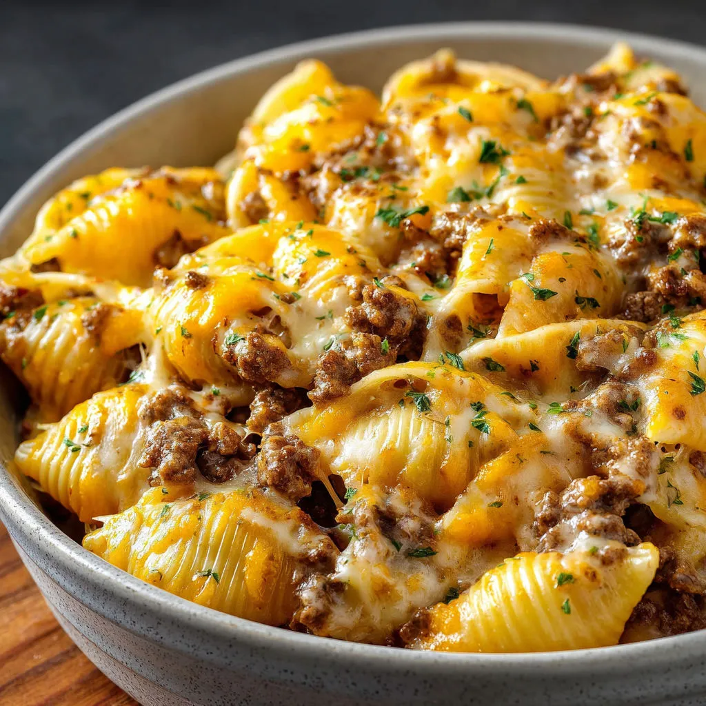 Cheesy Ranch Crockpot Beef Pasta Recipe