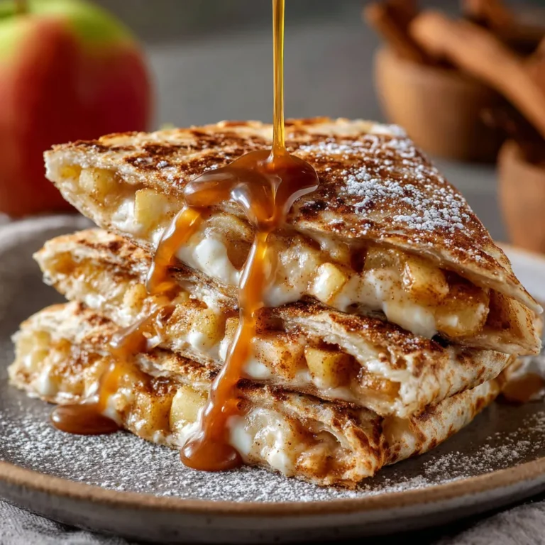 Cinnamon Apple Breakfast Quesadillas: Delicious Recipe for Mornings