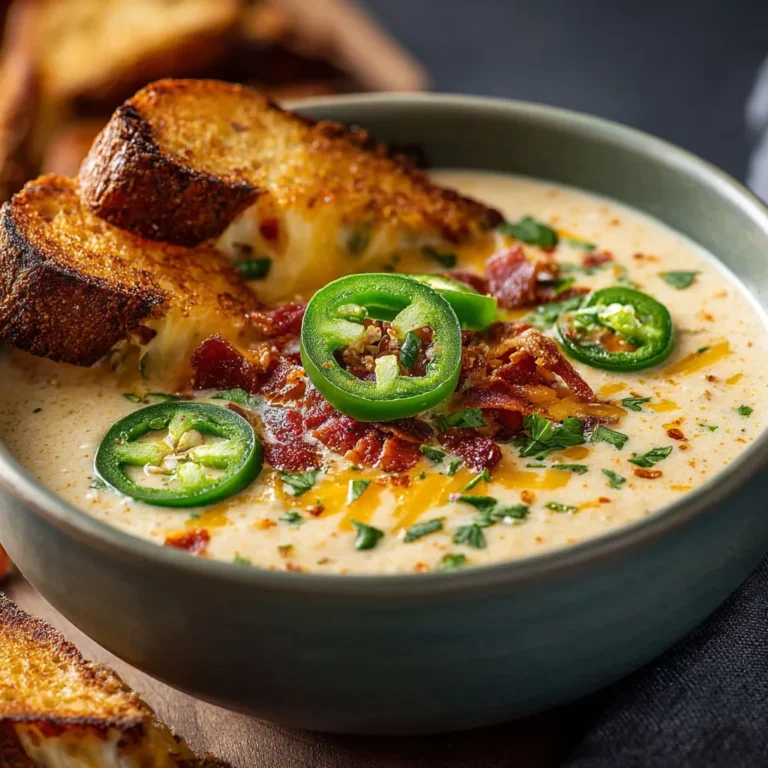 Creamy Jalapeño Popper Soup Recipe