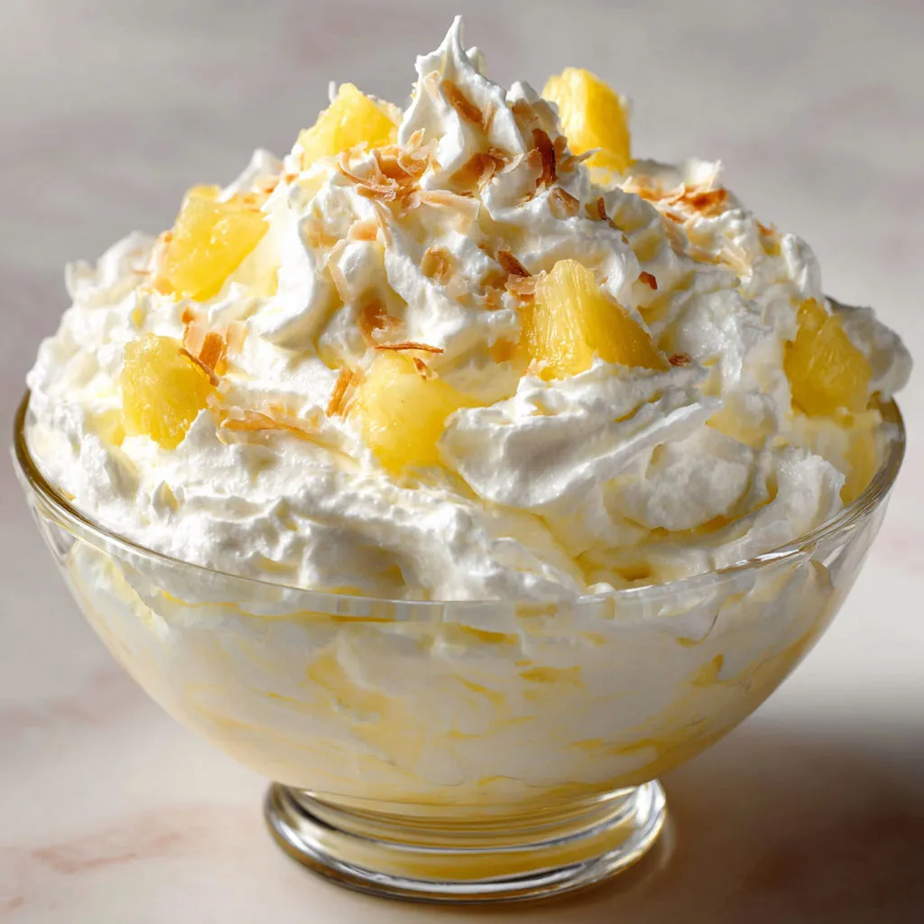 Creamy Pineapple Delight: Cool Whip Fluff Recipe