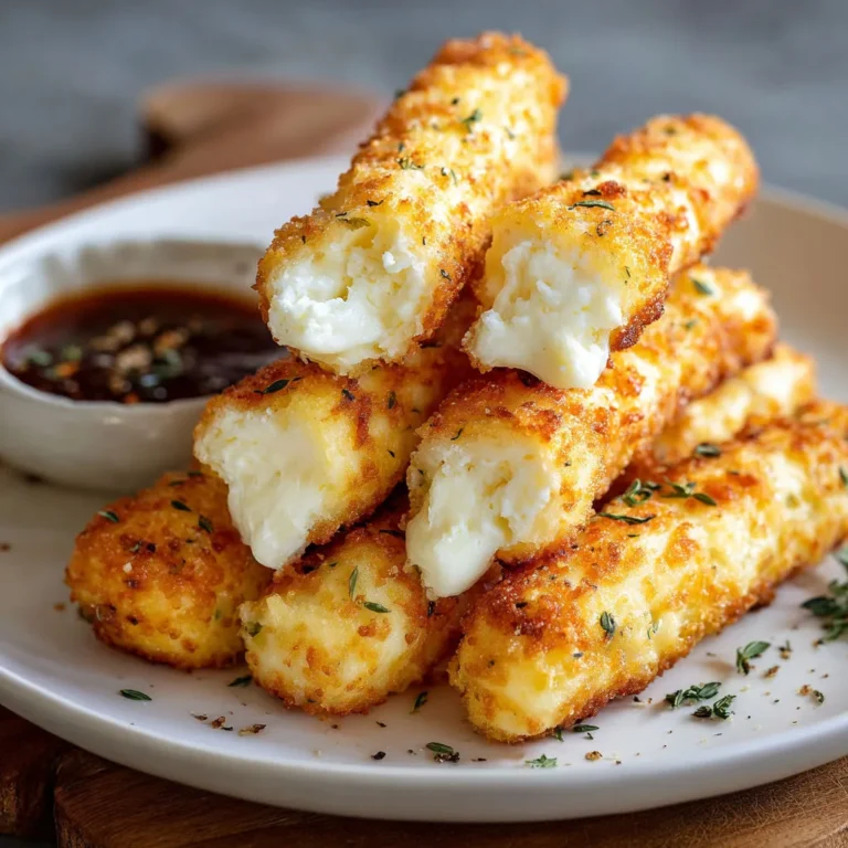 Crispy Baked Cottage Cheese Sticks