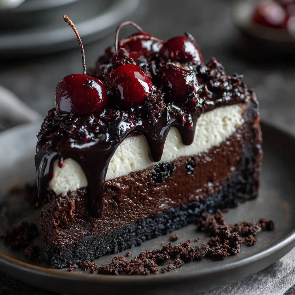 Decadent Black Forest Cheesecake Recipe