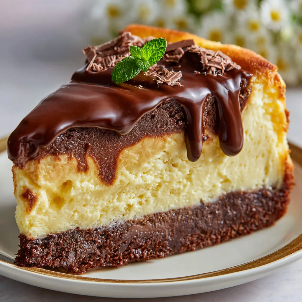 Decadent Boston Cream Pie Cheesecake Recipe