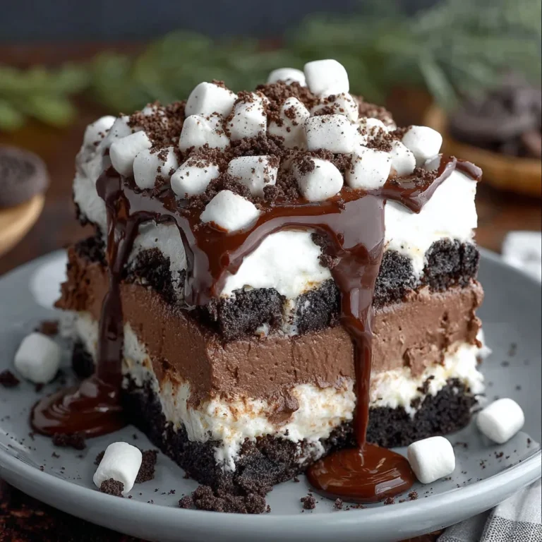 Decadent Hot Chocolate Lasagna Recipe