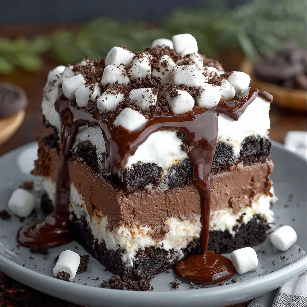 Decadent Hot Chocolate Lasagna Recipe