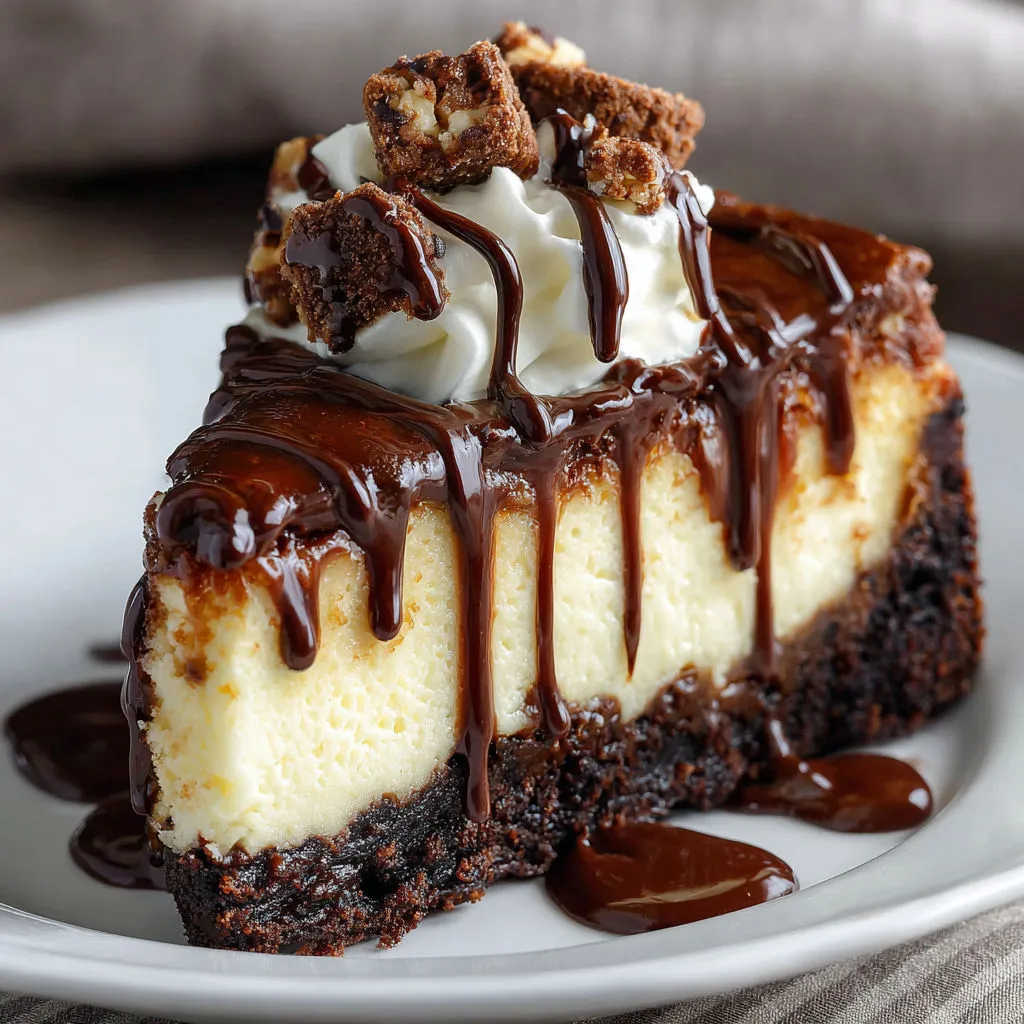 Decadent Hot Fudge Cheesecake Recipe