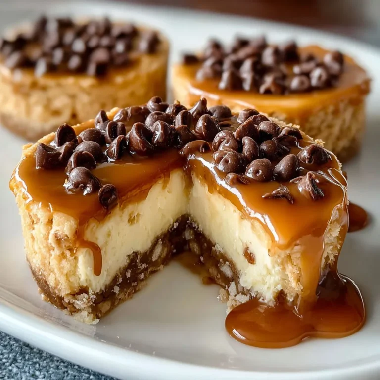 Decadent Salted Caramel Cheesecake Cookies
