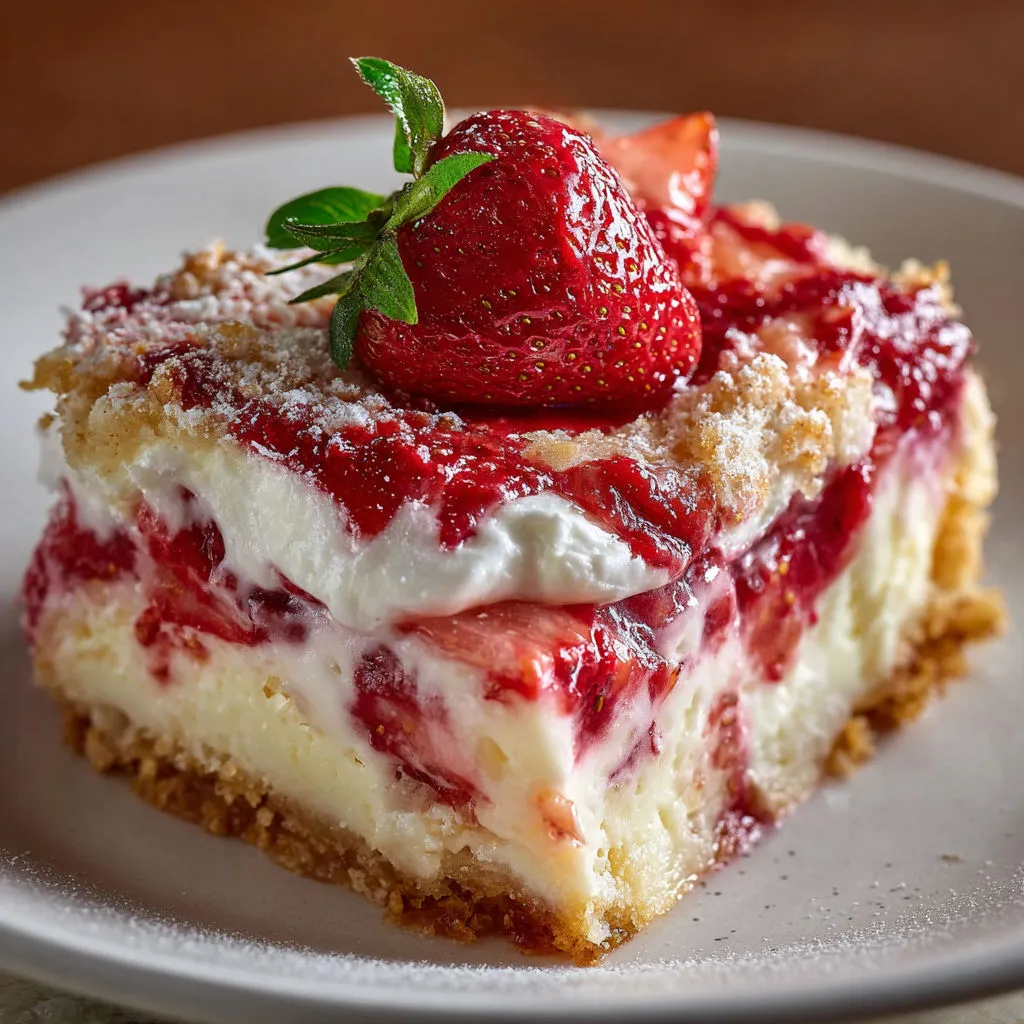 Decadent Strawberry Cheesecake Recipe