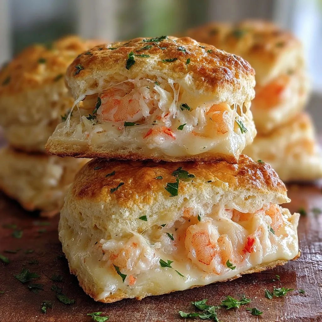 Delicious Seafood Biscuit Melts Recipe
