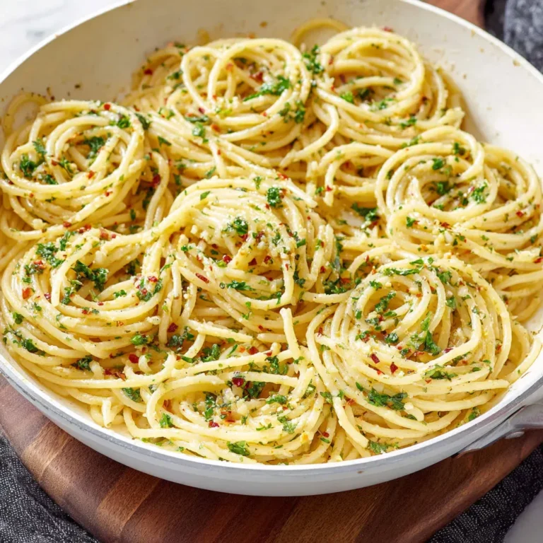 Flavorful Spaghetti Aglio e Olio Recipe