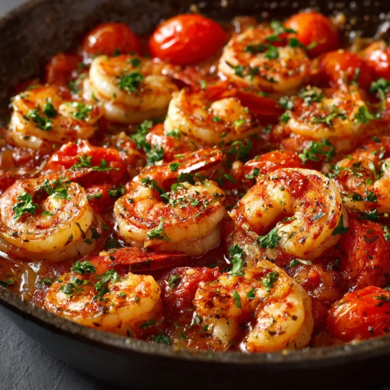 Garlic Shrimp with Tomatoes: Easy One-Pan Recipe