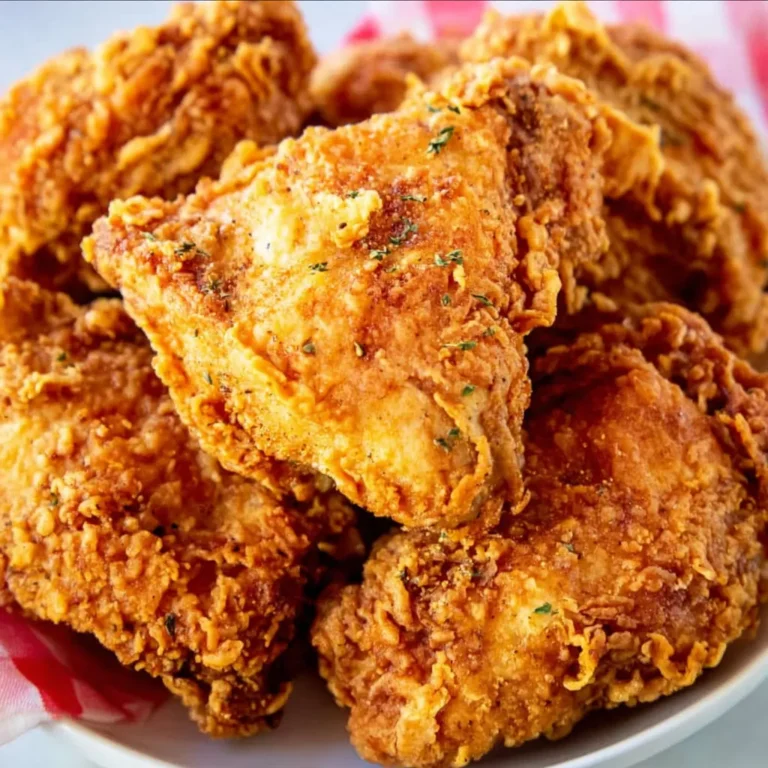 Homemade Crispy Fried Chicken Recipe - Tastes Like KFC!