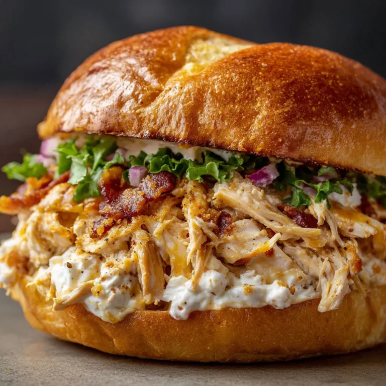 Irresistible Bacon Cheddar Chicken Sandwich Recipe