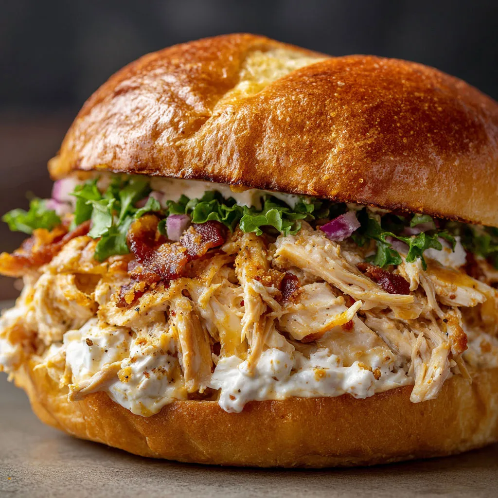 Irresistible Bacon Cheddar Chicken Sandwich Recipe