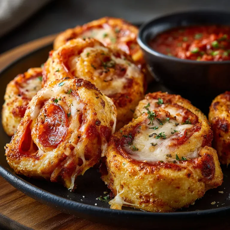 Irresistible Cheesy Pepperoni Pizza Roll-Ups
