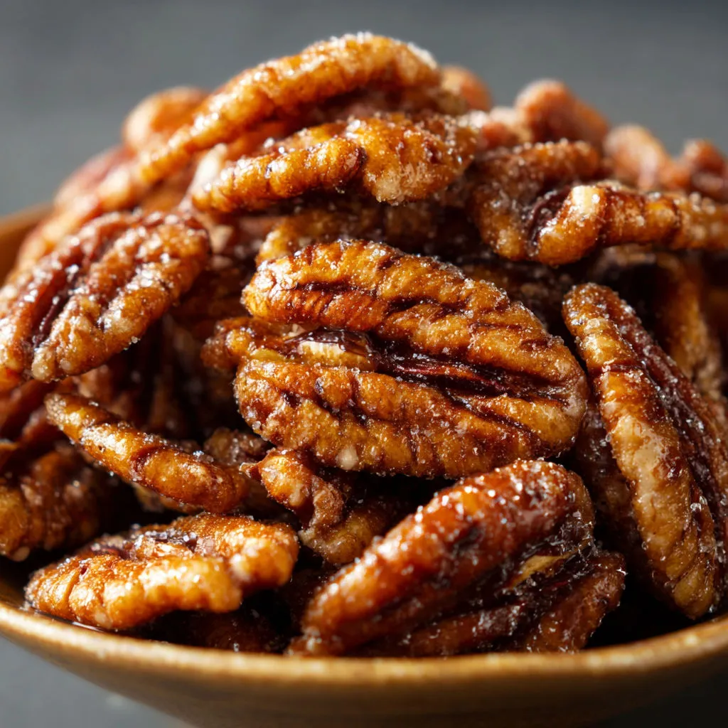Irresistible Pecan Cinnamon Sugar Snack Mix