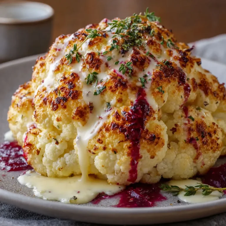 Keto Cauliflower Brain Bake Recipe