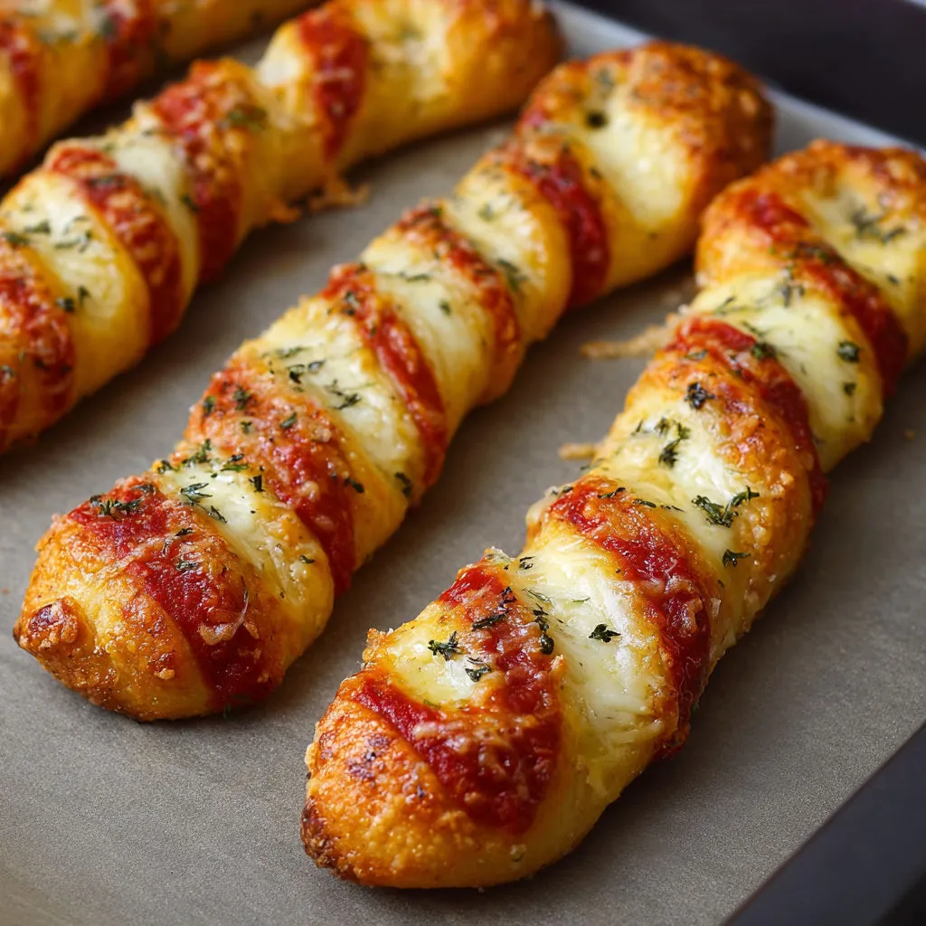 Peppermint Pizza Breadsticks: Festive Holiday Recipe