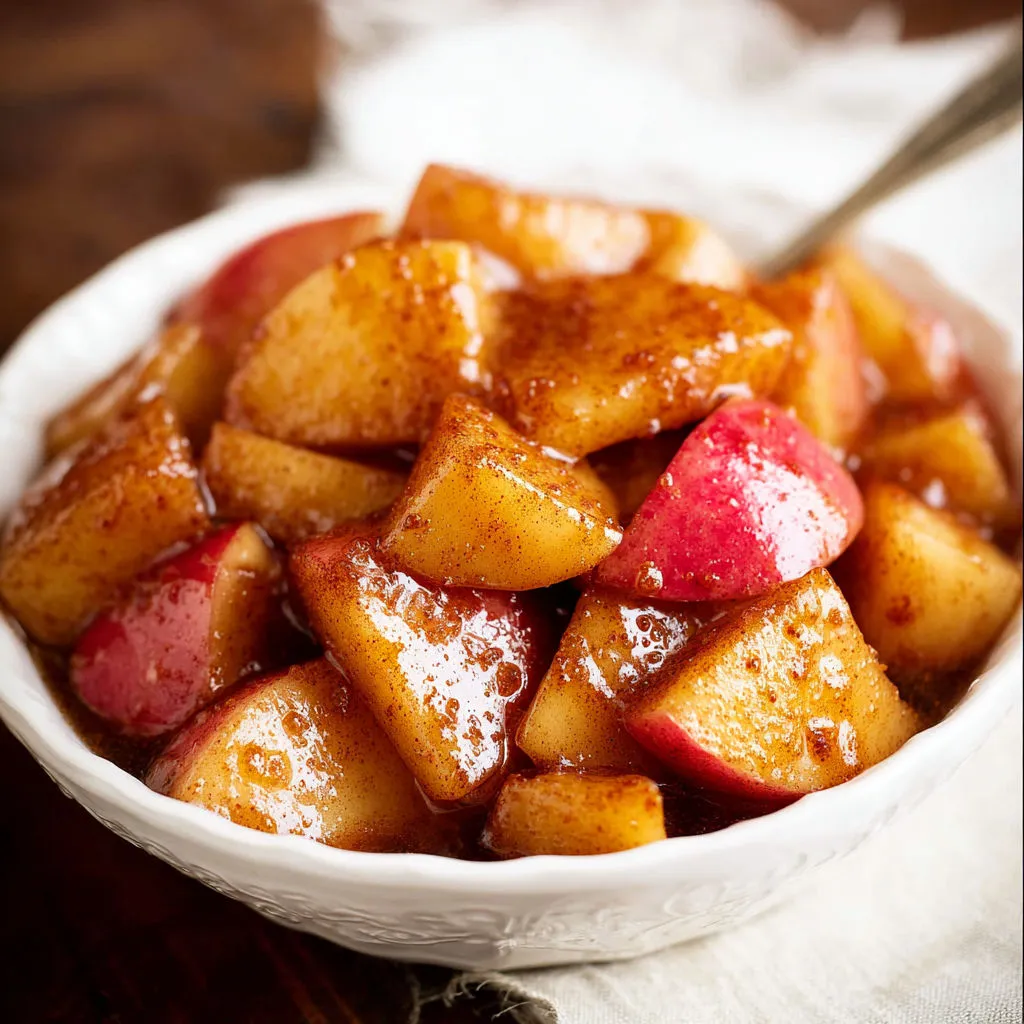Quick Cinnamon Apple Recipe