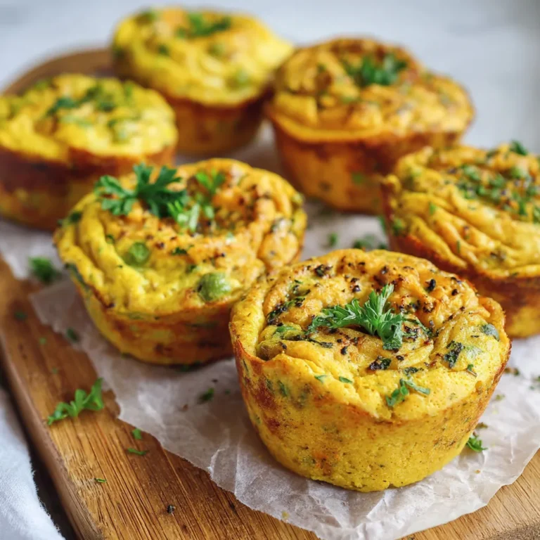Savory Chickpea Frittata Muffins for Baking