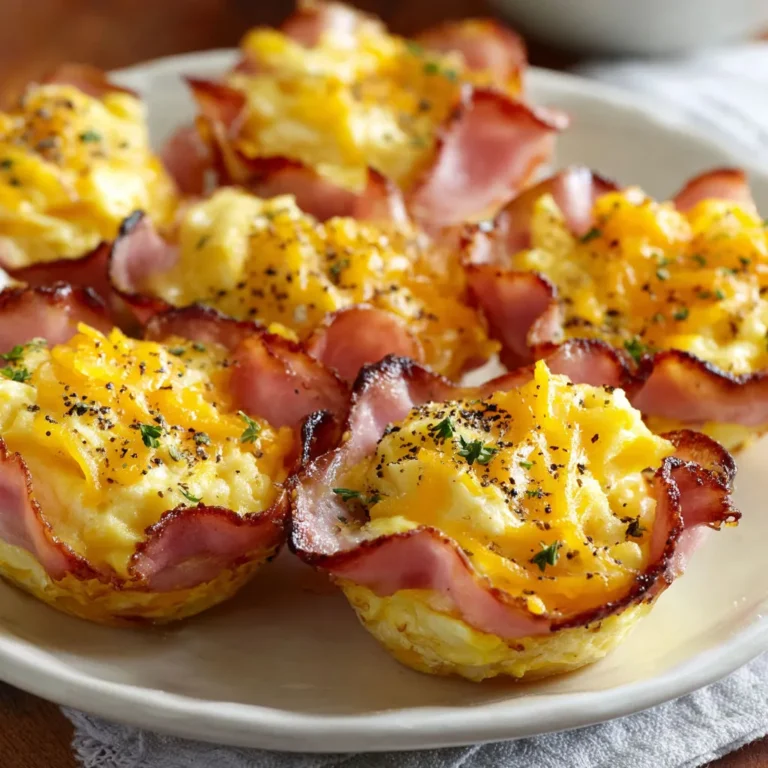 Savory Ham and Egg Muffin Cups