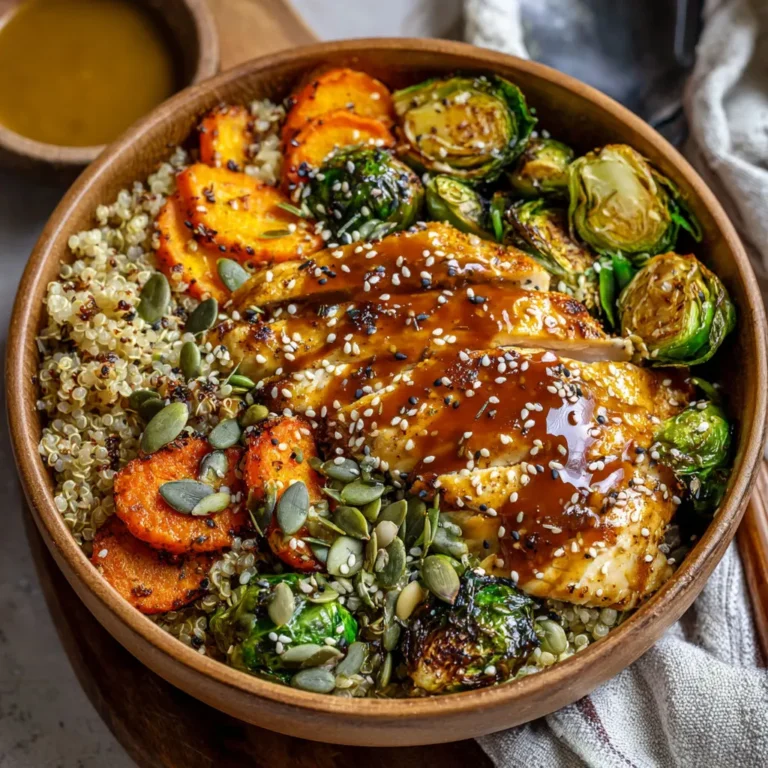 Savory Pumpkin Teriyaki Chicken Bowl Recipe