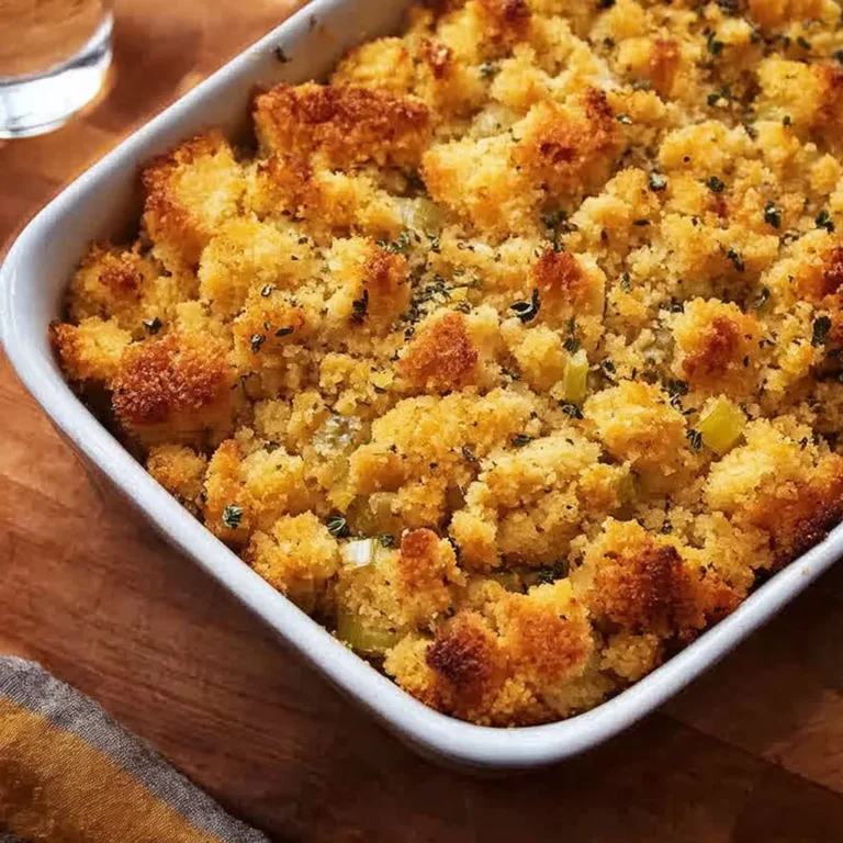 Savory Sage Cornbread Dressing Recipe