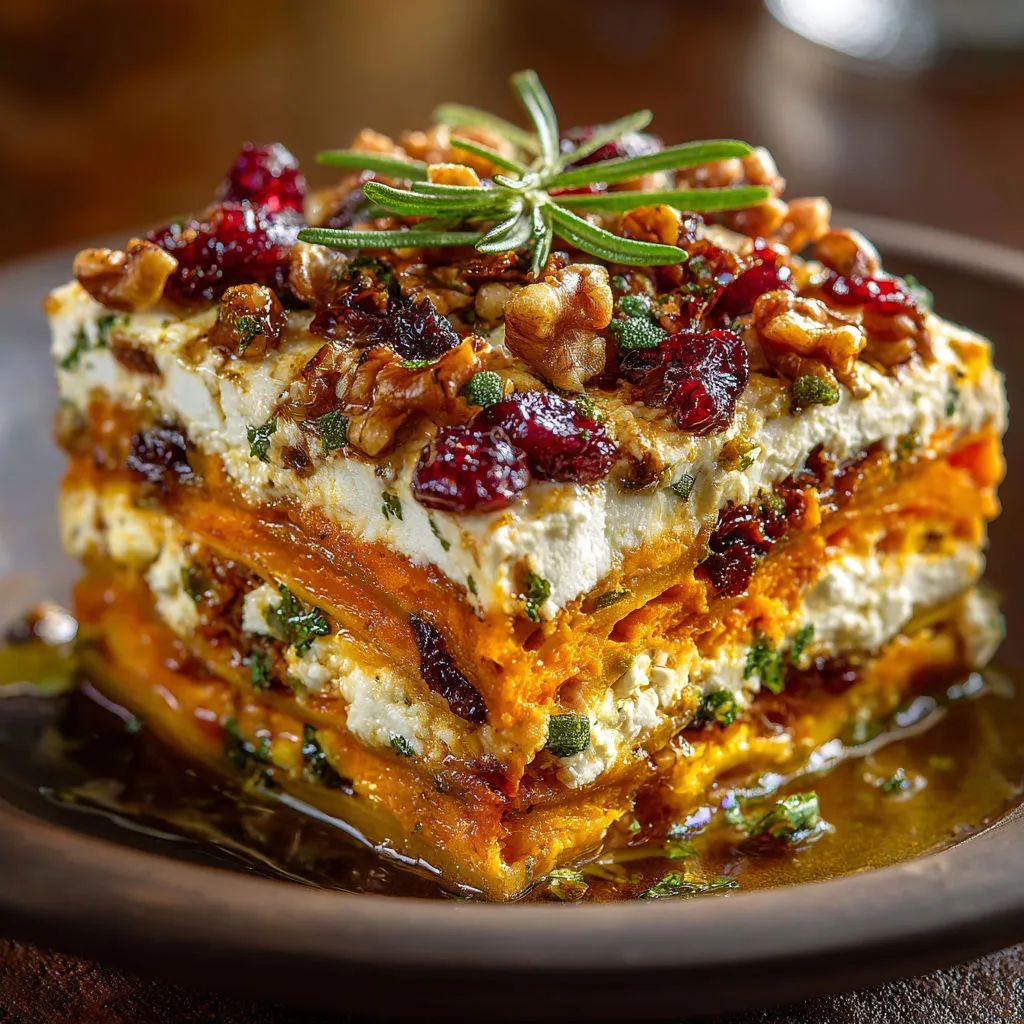 Sweet Potato Pumpkin Lasagna: Irresistible Layered Delight
