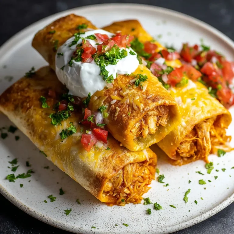 Ultimate Chicken Chimichangas Recipe