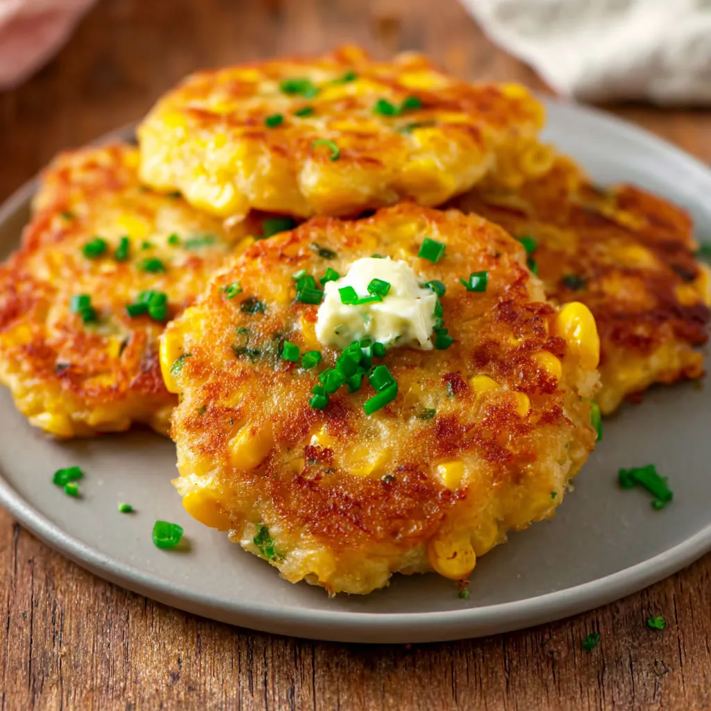 Cheddar Corn Fritters: Protein-Packed Recipe