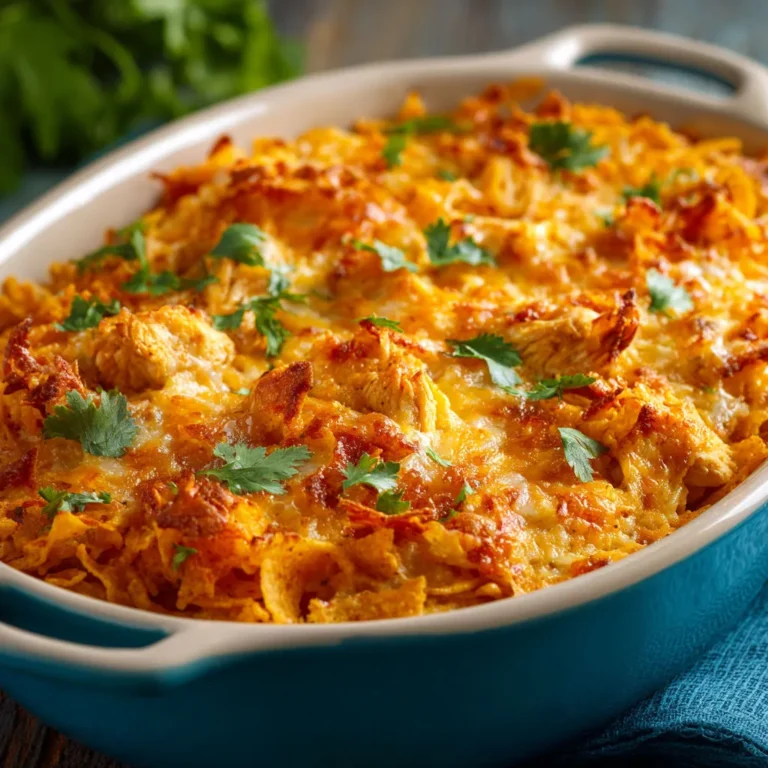 Cheesy Doritos Chicken Casserole: Easy Weeknight Dinner Idea