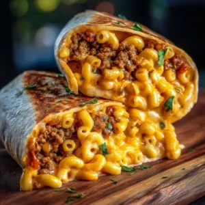 Cheesy Sloppy Joe Mac Wrap: A Delicious Twist!