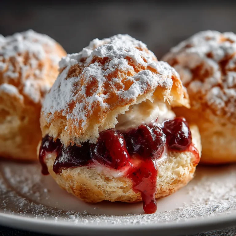 Cherry Pie Bombs: Delicious Biscuit Recipe