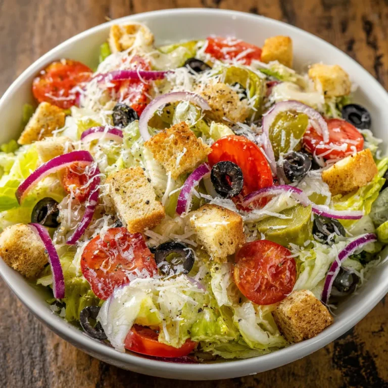 Copycat Olive Garden Salad Recipe