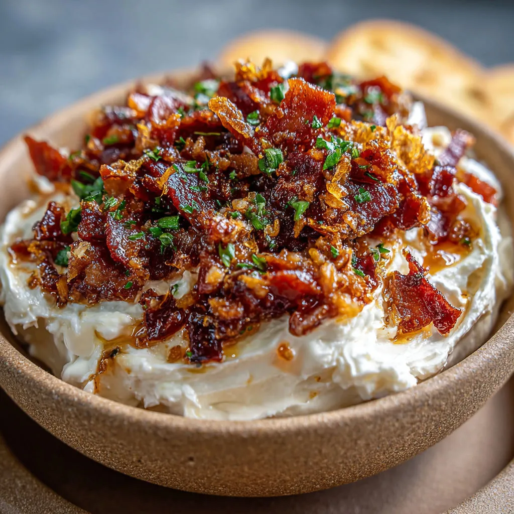 Creamy Bacon Chili Cream Cheese Spread