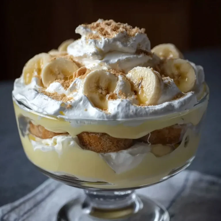 Creamy Banana Pudding Recipe - Easy and Delicious