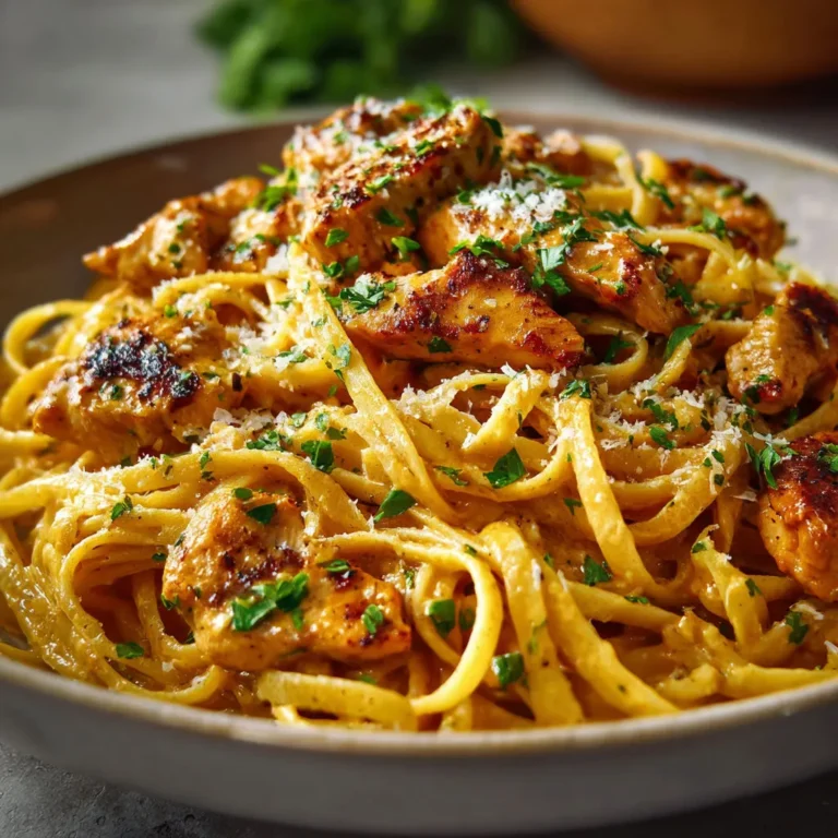 Creamy Chicken Linguine: Delicious Homemade Recipe