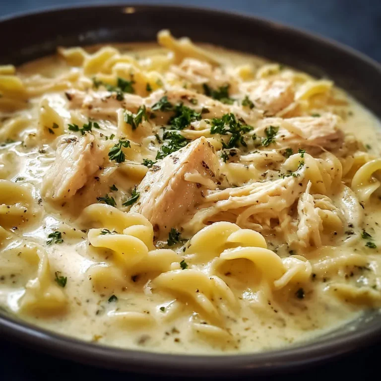 Creamy Chicken Noodles: Easy Dinner Recipe