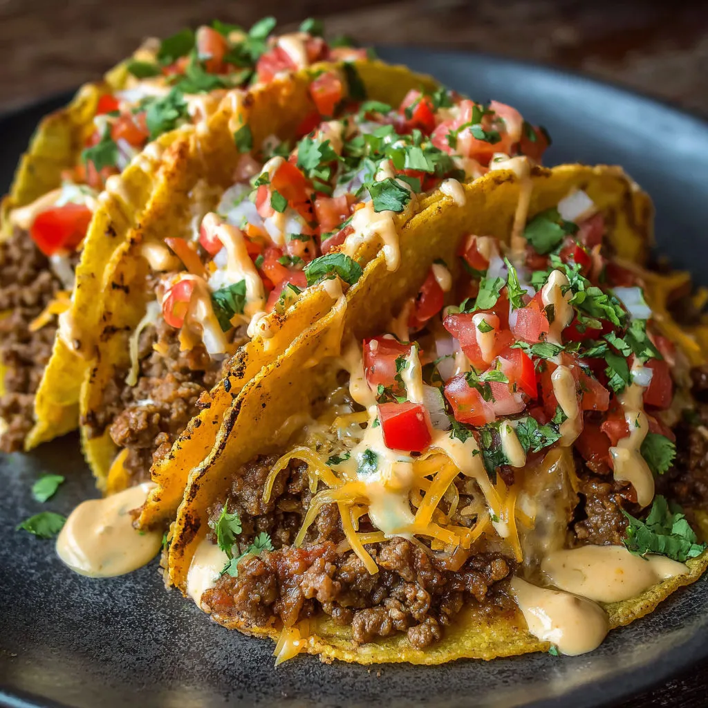 Creamy Loaded Taco Cheese Dip