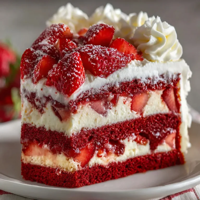 Creamy Strawberry Cheesecake Recipe