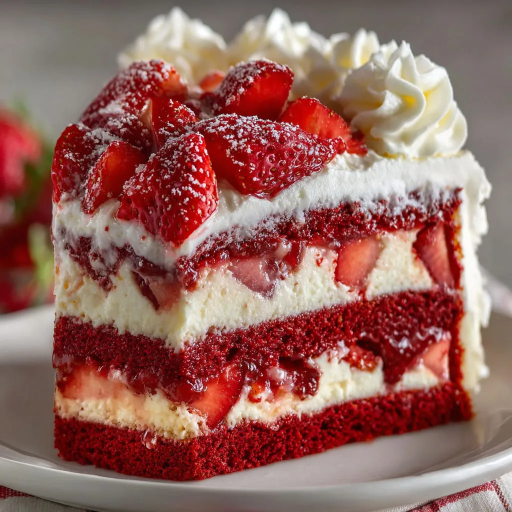 Creamy Strawberry Cheesecake Recipe