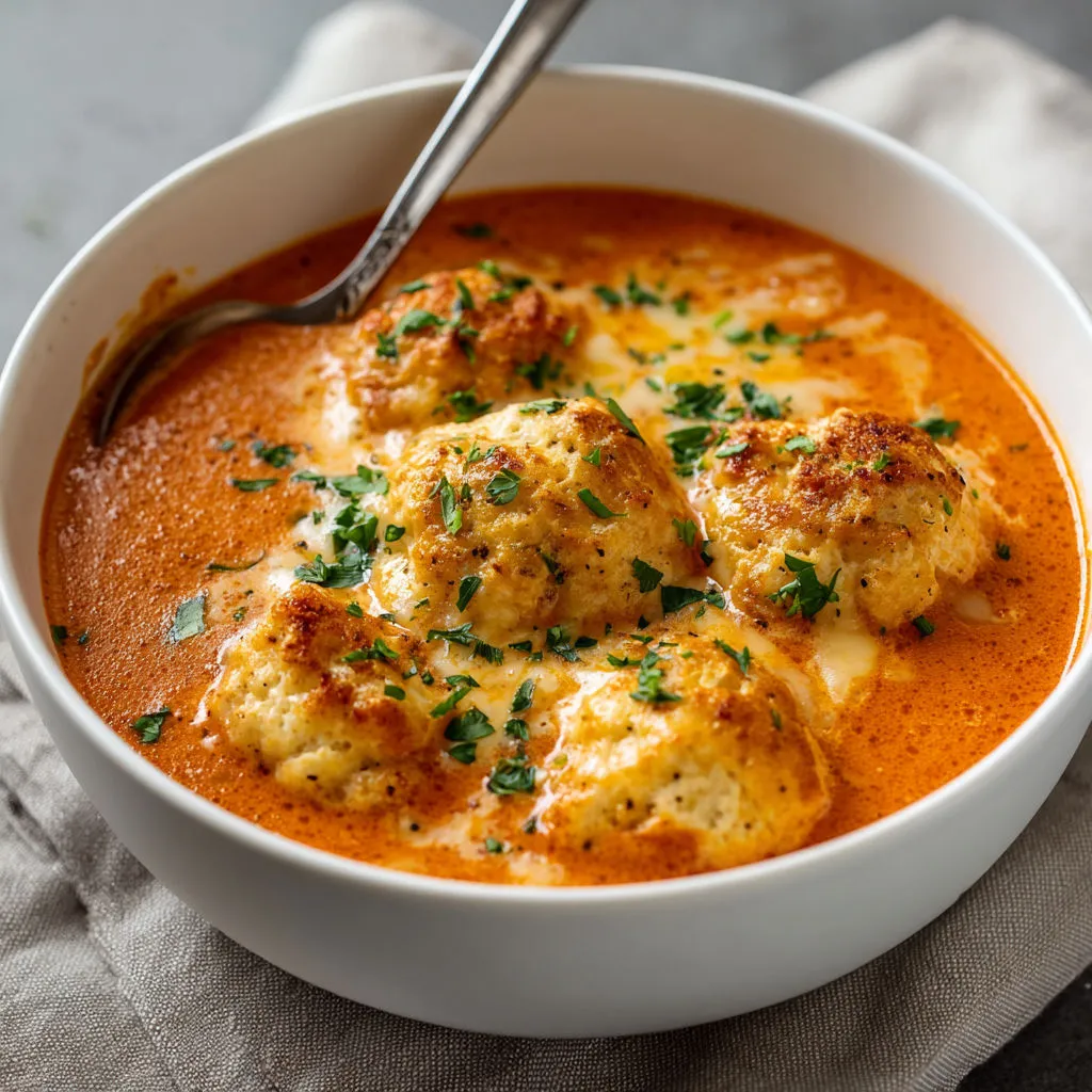 Creamy Tomato Cheddar Soup Recipe