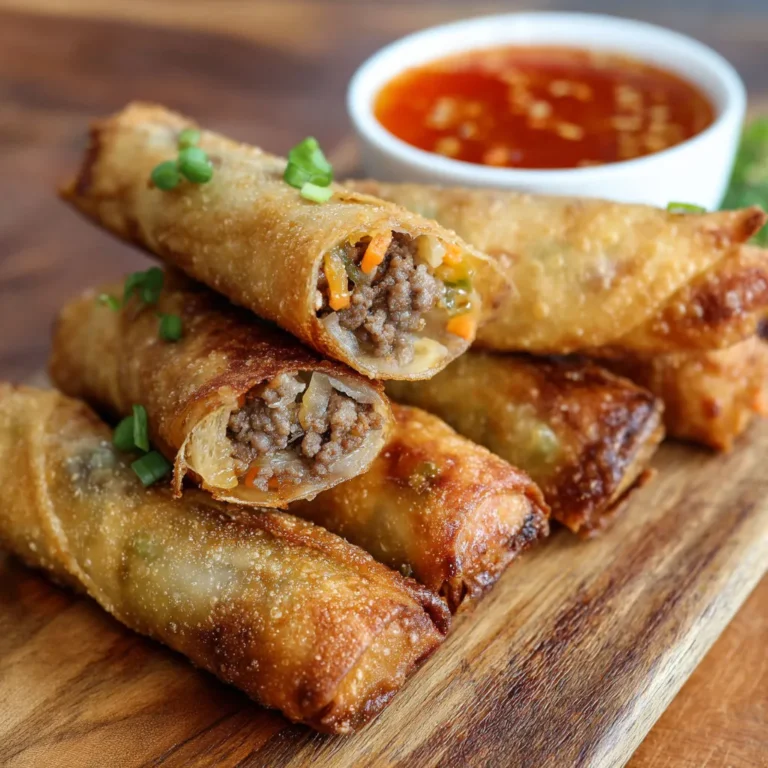 Crispy Air Fryer Lumpia: Easy Recipe