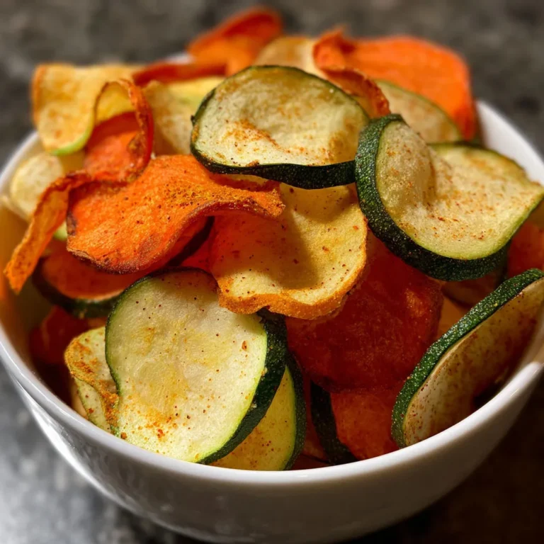 Crispy Air Fryer Veggie Chips Recipe
