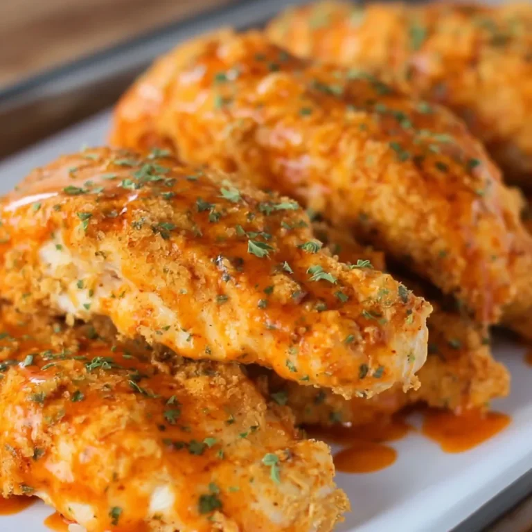 Crispy Buffalo Ranch Chicken Strips Recipe