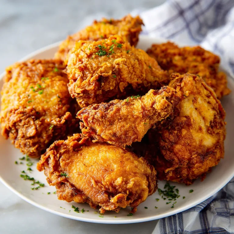 Crispy Buttermilk Fried Chicken Recipe