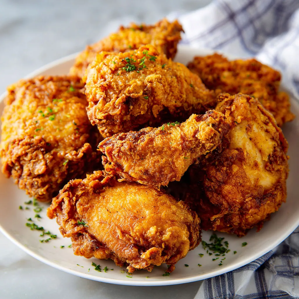 Crispy Buttermilk Fried Chicken Recipe