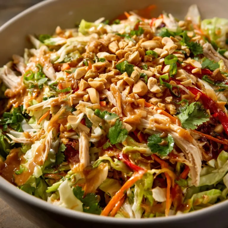 Crunchy Thai Chicken Salad Recipe