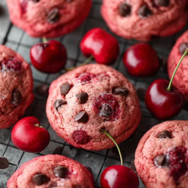 Decadent Cherry Chocolate Chip Cookies